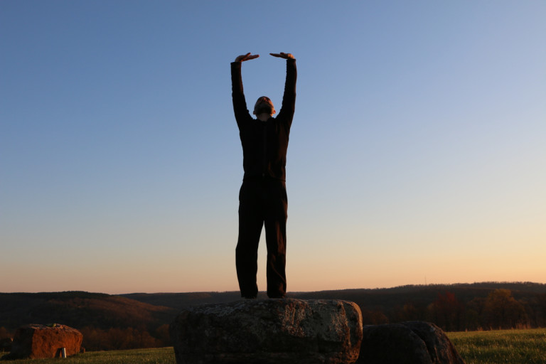 History of Qigong The 18 Luohan Hands Flowing Zen